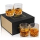 thumbnail image 1 of Vasos de whisky KANARS Old Fashioned de 300 ml, juego de 4 con caja, 1 of 9