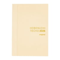 ほぼ日 - Libro Original Planner Hobonichi Techo 2026, Edición En Inglés, Tamaño A6