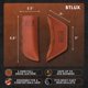 thumbnail image 3 of Funda de manija BTLUX de piel, hierro fundido, resistente al calor, juego de 2, 3 of 7