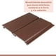 thumbnail image 3 of Pack de 5 Revestimientos Siding Plano WPC exterior Color Madera Oscura, 3 of 4