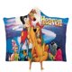 thumbnail image 1 of Todos los Perros van al Cielo Manta Capa con Capucha Anti-Bolitas, Manta de Lana Ártica Suave, Manta Portátil de Felpa Ligera y Lujosa, Poncho para Siesta en Casa y Oficina, 100*130cm, 1 of 6