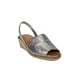 thumbnail image 5 of Sandalia Cuero Anika Plateado, 5 of 5