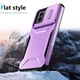 thumbnail image 2 of Funda Resistente para Motorola Moto G Play 5G 2024 con Tapa Deslizante y Protección Militar Morado, 2 of 6