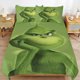 thumbnail image 2 of Comforter Set Queen Size Green Grinch Set with 2 Pillowcases for All SeasonsBedding Set 3pcs for Kids Boys Girls Bedroom Decor Bed Sheets, 2 of 5