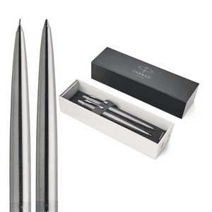 Set Parker Pack Boligrafo Y Portaminas Jotter Acero
