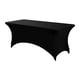 thumbnail image 4 of Mantel De Licra Para Mesa Plegable, Color Negro, Para Bodas, Cumpleaños Y Vendedores., 4 of 5