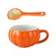 thumbnail image 5 of Taza De Calabaza De Halloween, Taza De Cerámica única Para Hombres Y Mujeres, De 10oz, Para Café, Hogar, Oficina, Taza Y Cuchara, 5 of 5
