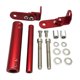 thumbnail image 3 of Soporte De Montaje De Navegación Para Motocicleta Piezas De Repuesto Accesorios Ajustables Rojo, 3 of 5