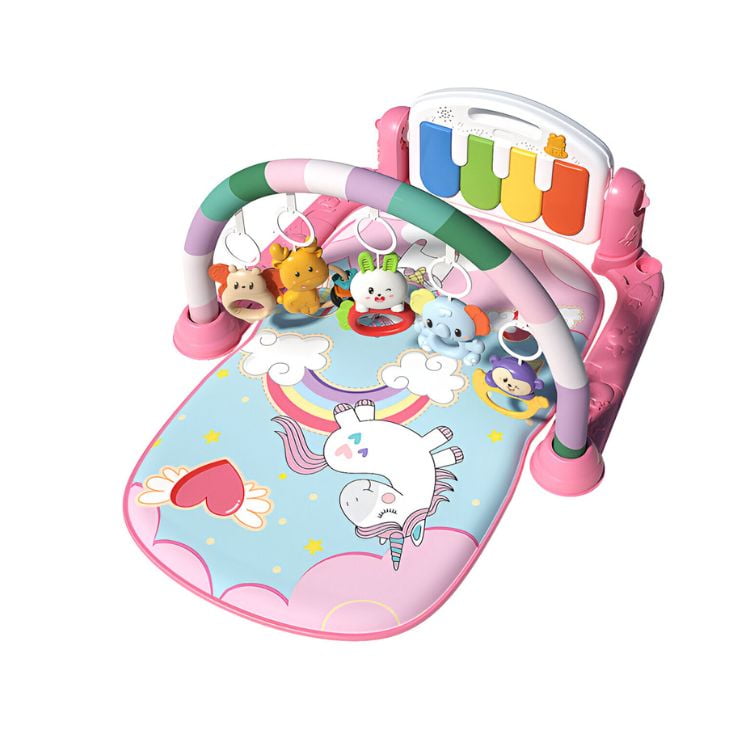 Crusec - Alfombra Musical Gimnasio Acolchado Estimulante Para Bebe