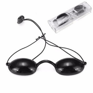 Kimale - Gafas De Protección Uv Para Depiladora Laser Ipl Fototerapia Negro