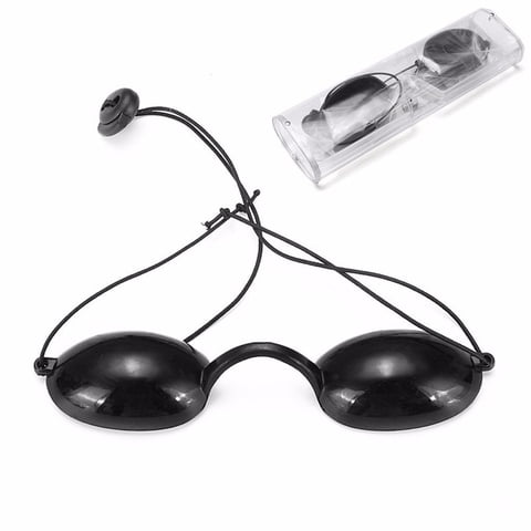 Kimale - Gafas De Protección Uv Para Depiladora Laser Ipl Fototerapia Negro
