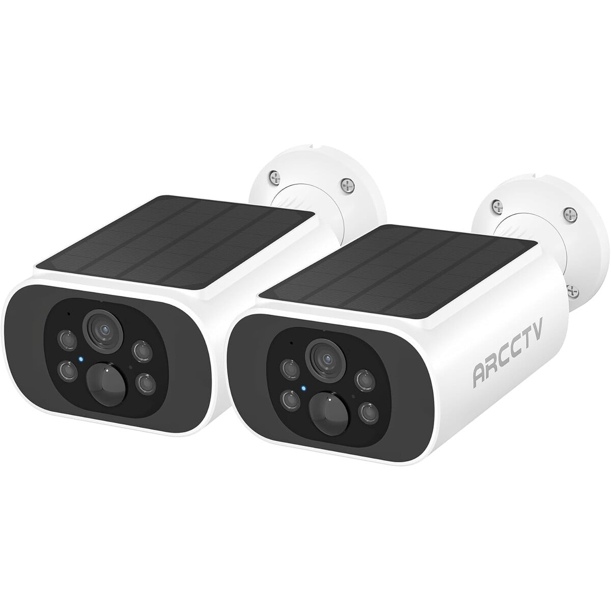 Cámara Seguridad Solar Arccctv 4mp Exterior 1440p Wifi