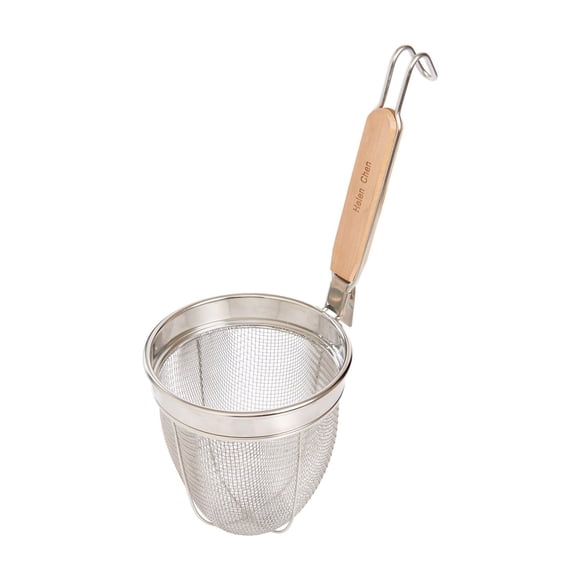Colador de alimentos Helen's Asian Kitchen 15 cm con mango de bambú