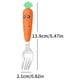 thumbnail image 1 of 1pc/3pcs Carrots Design Utensil Set Kids Dinnerware Stainless Steel Spoon Fork Flatware With Box Baby Feeding Kitchen Tableware Supplies, 1 of 4