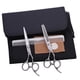 thumbnail image 3 of Juego De Peine De Tijeras Para Texturizar Y Adelgazamiento De Corte De Peluquero De Acero Inoxidable De 6 ", Plata 01, 3 of 5