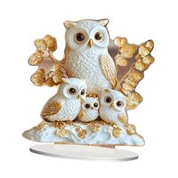 Bothyi - Placa Decorativa De Acrílico Con Diseño De Búho En 2D Para Sala De Estar, Oficina Y Dormitorio.