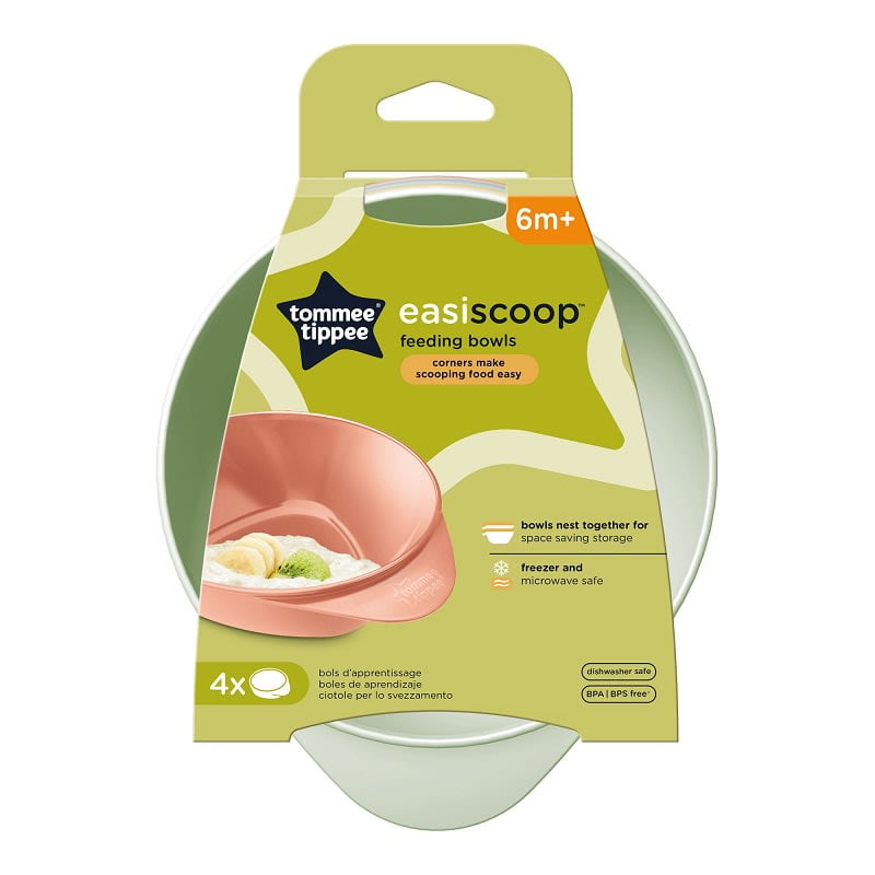 Tommee Tippee - Set 4 Bowl Pocillos Easyscoop