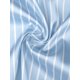 thumbnail image 5 of INSPIRE CHIC Conjunto de Pijama de Mujer con Estampado de Manga Corta, Suave, con Botones, Cuello en V, Conjunto de Pantalones Cortos para Dormir para Primavera Verano, Rayas Azul Verde Medio, 5 of 6