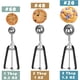thumbnail image 2 of Juego de cucharas para galletas HOMURE H 1/2/3 cucharadas de acero inoxidable 18/8, 2 of 6