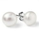 thumbnail image 1 of Aros Mujer Plata Perla De Rio, 1 of 3