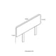 thumbnail image 3 of Respaldo De Cama 2 Plaza Retro Rustico, 3 of 6