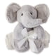 thumbnail image 2 of Manta Bebé Parents Choice 30x40 cm Gris con Peluche Elefante, 2 of 3