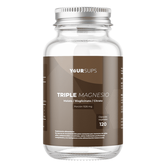 Triple Magnesio 1526 mg 120 Capsulas vegetales