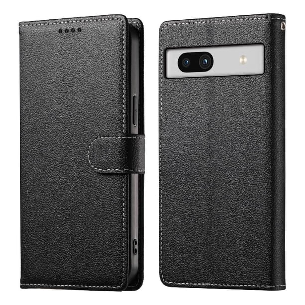 Funda para FOXDOCK Google Pixel 7A– Cuero Premium, 3 ranuras para tarjetas, Protección contra impactos