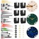 thumbnail image 1 of Movimiento de Reloj PARAOR – Set de 6 Piezas de Repuesto de Cuarzo, 1 of 5
