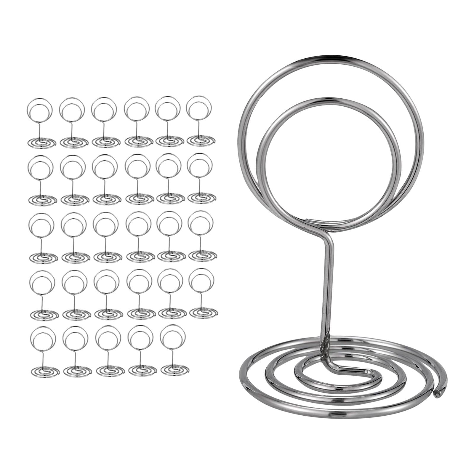 Bothyi - 30x Portatarjetas Para Colocar Números De Mesa Para Navidad, Aniversario, Boda