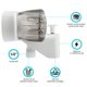 thumbnail image 4 of Válvula de Ducha para Bañera RV Dura Faucet DF-SA110S-WT, 4 of 7