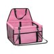 thumbnail image 4 of Asiento De Coche Para Perros, Cómodo Asiento De Seguridad Portátil Para Perros, Gatos, Suministros Para Mascotas, Color Rosa, 4 of 5