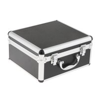 Magideal - Estuche Rígido Portátil Con Espuma Cortada En Cubitos Personalizable Que Protege Equipos, Dispositivos Electrónicos, Herramientas, Micrófonos, , 23.5X26X13Cm 235X26X13Cm