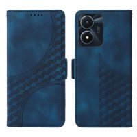 Carcasa Foxdock Vivo Y02S De Cuero Pu, Diseño Acolchado Clásico, Protección Contra Caídas Y Rayones