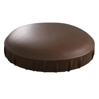 Bothyi - Funda Para Silla De Taburete, Cuero Elástico De Pu A Prueba De Polvo A Prueba De Agua Para Barra De 14-18 Pulgadas, Marrón