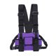 thumbnail image 2 of Hombres Chaleco De Plataforma De Pecho Bolsa De Arnés Para Exteriores Bolsa Deportiva Bolsa De Hombro Soporte Para Teléfono Morado, 2 of 5