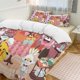 thumbnail image 3 of Comforter Set Queen Size Lovely Pokemon Days Set with 2 Pillowcases for All SeasonsBedding Set 3pcs for Kids Boys Girls Bedroom Decor Bed Sheets, 3 of 5