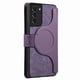 thumbnail image 3 of Funda Billetera Magnética para Samsung Galaxy S21 Plus Soporte Tarjetas Desmontable Morado, 3 of 6