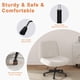 thumbnail image 4 of Silla Shintenchi ajustable giratoria con patas cruzadas beige, 4 of 4