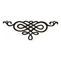 Rienda Libre Graphics - Decomural Swirl Decorative Headboard Ws-16066