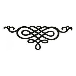 Rienda Libre Graphics - Decomural Swirl Decorative Headboard Ws-16066