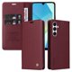 thumbnail image 5 of Funda Billetera de Cuero para Samsung Galaxy A17 con Tarjetero y Soporte - Tapa Magnética Rojo, 5 of 6