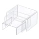 thumbnail image 2 of Elevadores Para Mostradores, Diferentes Soportes De Exhibición En Forma De U, Juego De 3 Transparentes, 2 of 5