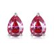 thumbnail image 3 of Aretes de Moissanita Corte Pera de 1.6cttw para Mujer Color D Claridad VVS1 Aretes de Botón de Moissanita Aretes de Botón de Diamante de Plata Esterlina S925 para Mujer con Certificado, 3 of 8