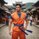 thumbnail image 1 of Disfraz Goku Adulto, 1 of 3