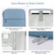 thumbnail image 5 of Funda para Tablet Dadanism 23-29 cm Acolchada Azul, 5 of 7