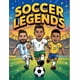 thumbnail image 1 of Libro para colorear Majosta Leyendas del fútbol para edades de 6 a 12 años, 1 of 1
