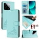 thumbnail image 5 of Funda tipo cartera FOXDOCK para Xiaomi 14 5G con soporte, ranuras, RFID, diseño de gato, 5 of 5