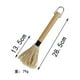 thumbnail image 1 of 1pc Barbecue Oil Brush With Long Wood Handle Baking Grill Basting Mop Brush Travel Outdoor Picnic Party Home Kitchen BBQ Tools, 1 of 2