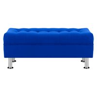 Bodevir - Banqueta Lisboa 2C Felpa 12 Azul Rey